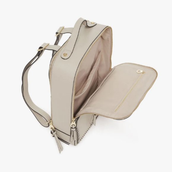 Kaya Laptop Backpack in Stone - Picture 6 of 13